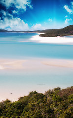 Image showing Wonderful colors of Whitsunday Islands on winter season, Austral