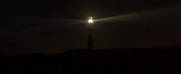 Image showing Lighthouse in the dark