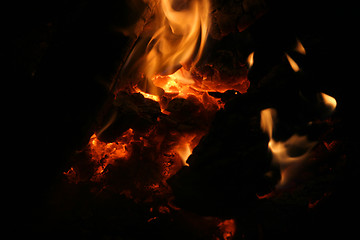 Image showing embers