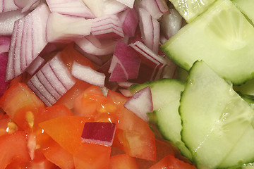 Image showing vegetables-macro