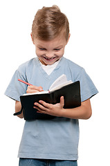 Image showing Boy with book