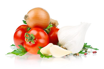 Image showing Fresh vegetables