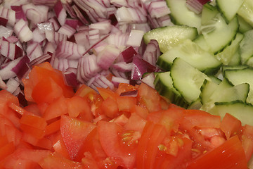 Image showing salad-ready