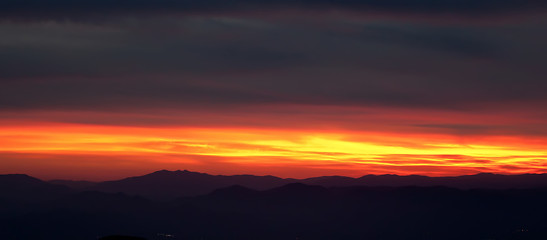 Image showing blue ridge parkway