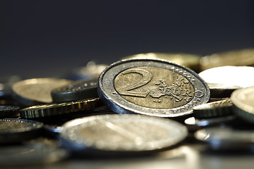 Image showing Close up photo of money