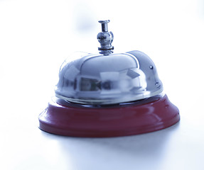 Image showing Close up photo of a bell 