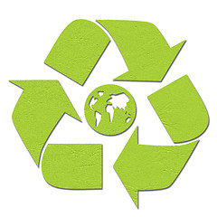 Image showing Recycle symbol 