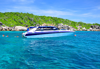 Image showing Similan Islands Paradise Bay, Thailand 