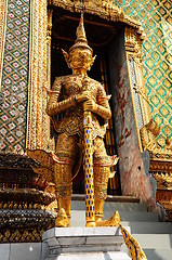 Image showing Giant at The temple in the Grand palace area. 