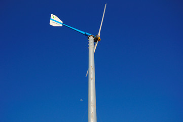 Image showing wind turbines 