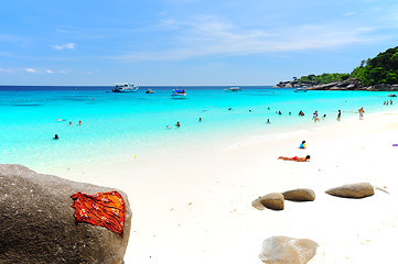 Image showing Similan Islands Paradise Bay, Thailand 