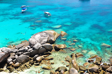 Image showing Similan Islands Paradise Bay, Thailand 