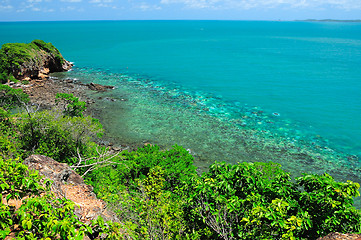 Image showing View point at Samed Island Thailand 