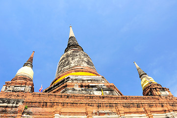 Image showing Ancient pagoda of Ayuttaya, Thailand. Over 300 years. 