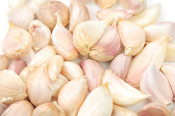 Image showing Garlic Isolated on white background 