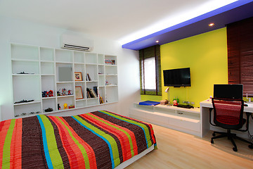 Image showing Interior design series: Modern Bedroom