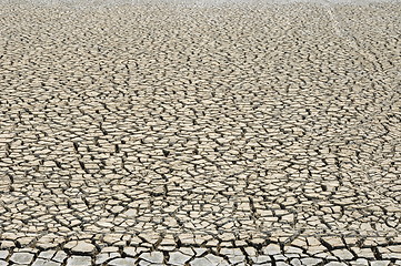 Image showing Dry soil in arid areas 