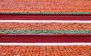 Image showing thai temple roof 