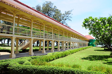 Image showing Maruekhathayawan Palace, huahin chaum, PHETCHA BURI,thailand 
