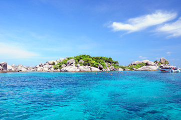 Image showing Similan Islands Paradise Bay, Thailand 