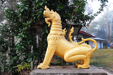 Image showing Thai Oriental Golden Lion 