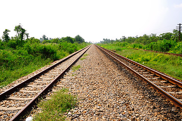 Image showing Railway Thailand 