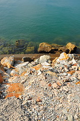 Image showing Rock in the sea is beautiful at Koh Kood of Thailand 