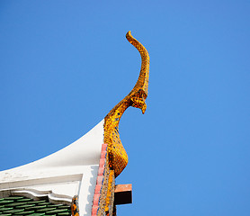 Image showing thai temple roof 