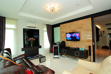 Image showing Studio shot of living room