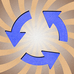 Image showing Recycle symbol 