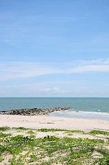 Image showing The beach , Huahin Thailand