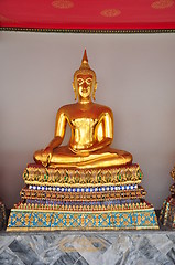 Image showing Buddha in Wat Pho thailand 