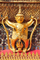 Image showing Krut A half bird god, guardian