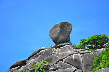 Image showing Similan Islands Paradise Bay, Thailand 