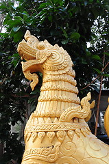 Image showing Thai Oriental Golden Lion 