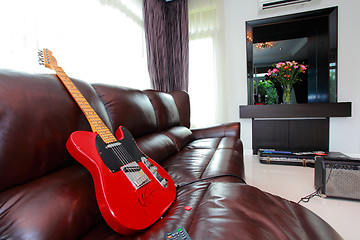 Image showing Studio shot of living room