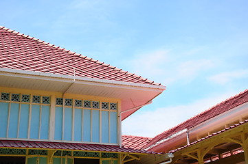 Image showing Maruekhathayawan Palace, huahin chaum, PHETCHA BURI,thailand 