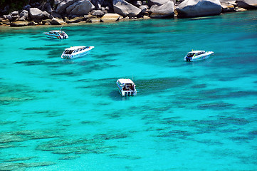 Image showing Similan Islands Paradise Bay, Thailand 