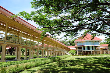 Image showing Maruekhathayawan Palace, huahin chaum, PHETCHA BURI,thailand 