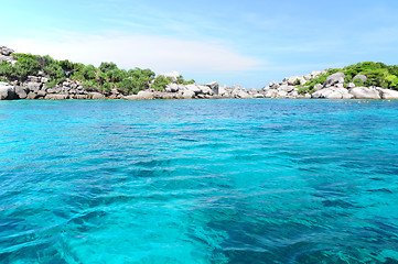 Image showing Similan Islands Paradise Bay, Thailand 