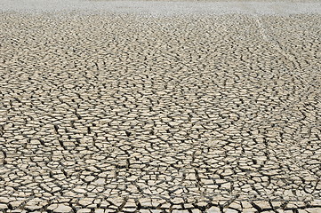 Image showing Dry soil in arid areas 