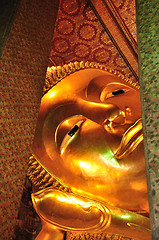 Image showing Buddha in Wat Pho thailand 