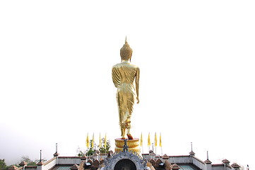 Image showing Buddha in a temple of Nan Province, Thailand 