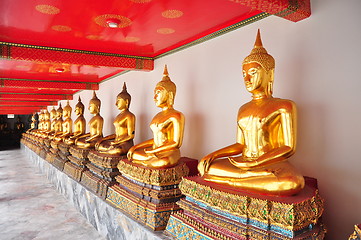 Image showing Buddha in Wat Pho thailand 