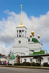 Image showing Church of the Dormition of the Holy Theotokos in the town of Bor