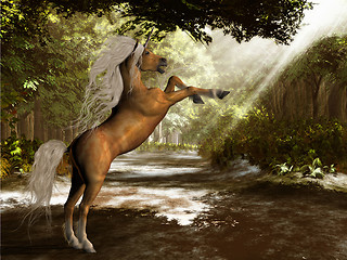 Image showing Forest Unicorn