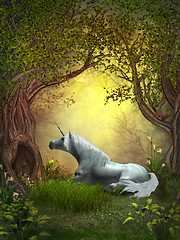 Image showing Woodland Unicorn