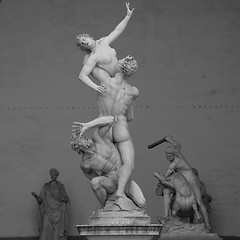 Image showing The Rape of the Sabine Women 