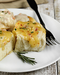 Image showing Stuffed Bread Rolls