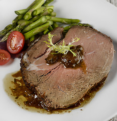 Image showing Slice Of Beef Roast